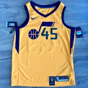 NWT Men’s Nike Donovan Mitchell #45 Utah Jazz Jersey - size Large
